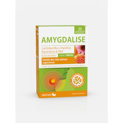 AMYGDALISE 20 COMPRIMIDOS MASTIGÁVEIS