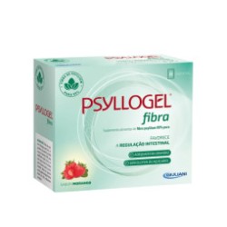 PSYLLOGEL FIBRA SABOR MORANGO 20 SAQUETAS