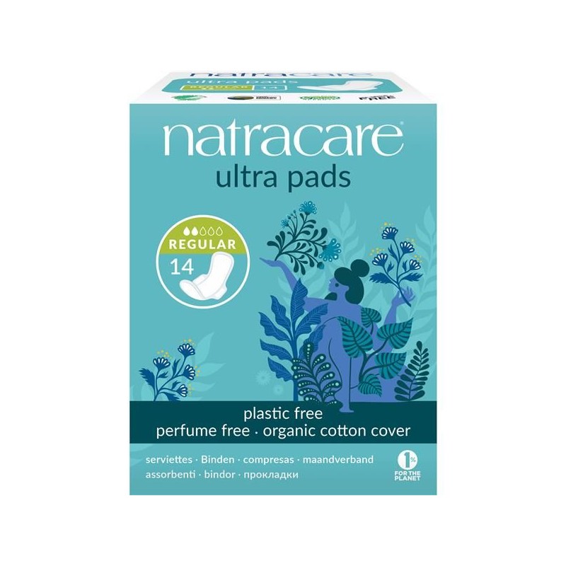 NATRACARE PENSO ALGODÃO BIO FINO REGULAR 14 UNIDADES