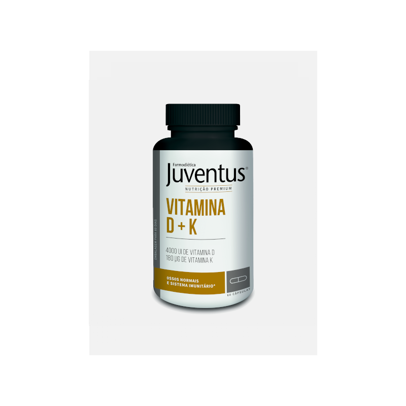 JUVENTUS VITAMINA D+K 60 CÁPSULAS JUVENTUS VITAMINA D+K 60 CÁPSULAS