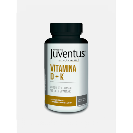 JUVENTUS VITAMINA D+K 60 CÁPSULAS
