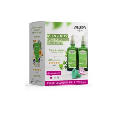 WELEDA PACK TRATAMENTO ANTI-CELULITE 2x100ml