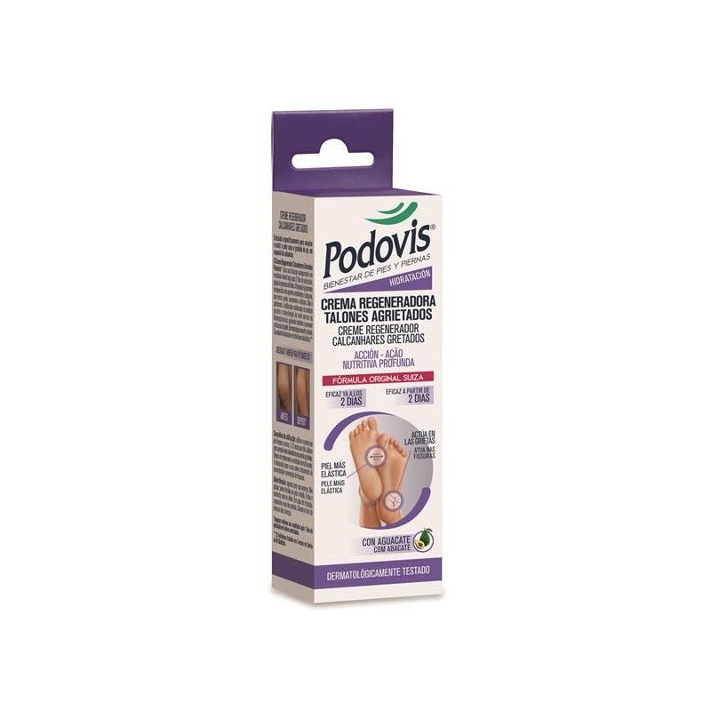 PODOVIS CREME REGENERADOR PARA CALCANHARES GRETADOS 75ML PODOVIS CREME REGENERADOR PARA CALCANHARES GRETADOS 75ML