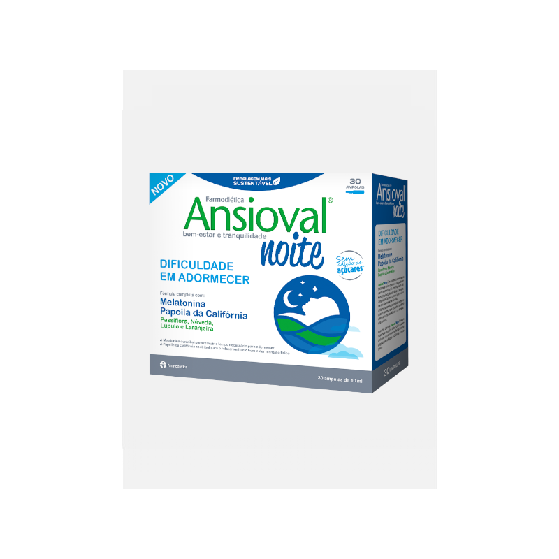 ANSIOVAL NOITE 30 AMPOLAS