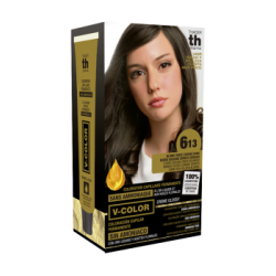 TH PHARMA V-COLOR PERMANENTE S/AMONÍACO Nº 6.13 LOURO ESCURO CINZA DOURADO