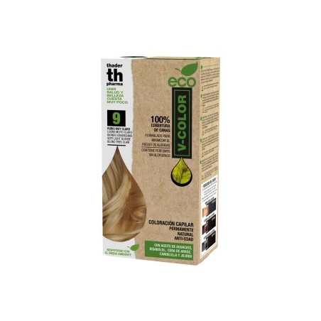 TH PHARMA V-COLOR ECO TINTA ECOLÓGICA Nº 9 LOURO MUITO CLARO