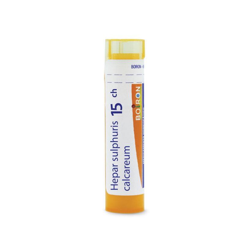 HEPAR SULFURIS CALCAREUM GRANULOS 15CH BOIRON HEPAR SULFURIS CALCAREUM GRANULOS 15CH BOIRON