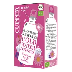 CUPPER INFUSÃO FRIA BIO DE GROSELHA NEGRA E EQUINÁCEA 10 SAQUETAS