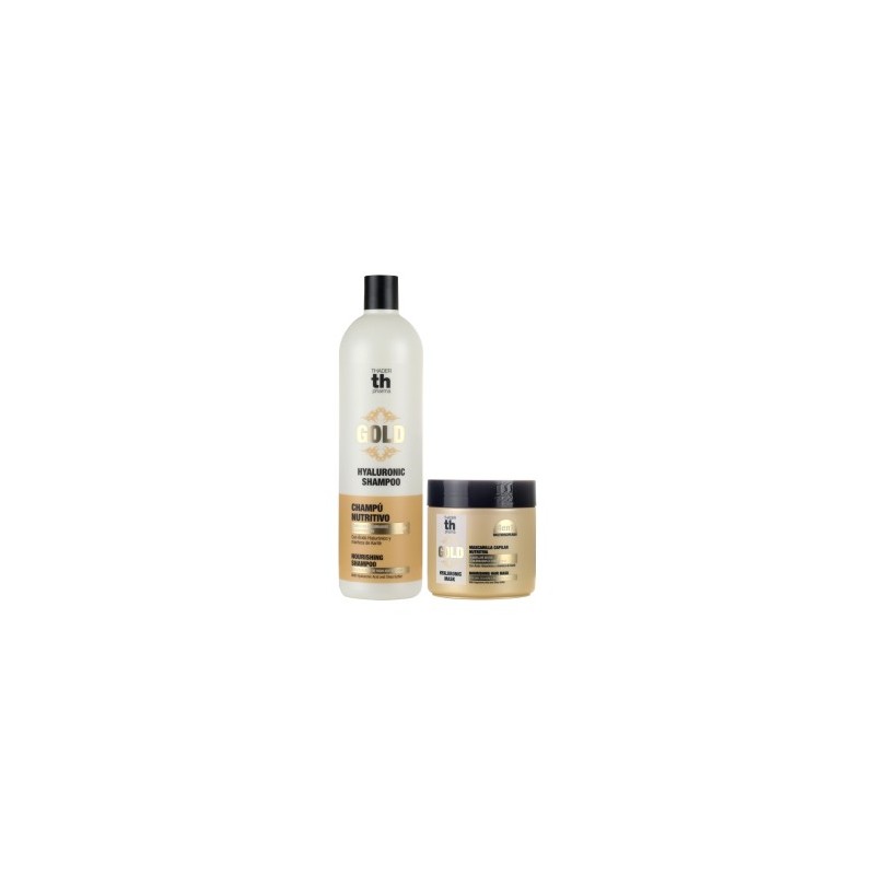 TH PHARMA PACK HYALURONIC GOLD CHAMPÔ + MÁSCARA