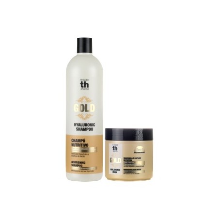 TH PHARMA PACK HYALURONIC GOLD CHAMPÔ + MÁSCARA