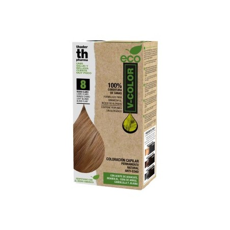 TH PHARMA V-COLOR ECO TINTA ECOLÓGICA Nº 8 LOURO CLARO