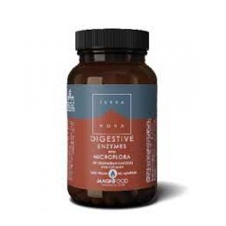 TERRANOVA ENZIMAS DIGESTIVAS COM MICROFLORA 50 CÁPSULAS