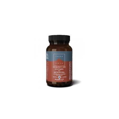 TERRANOVA ENZIMAS DIGESTIVAS COM MICROFLORA 50 CÁPSULAS