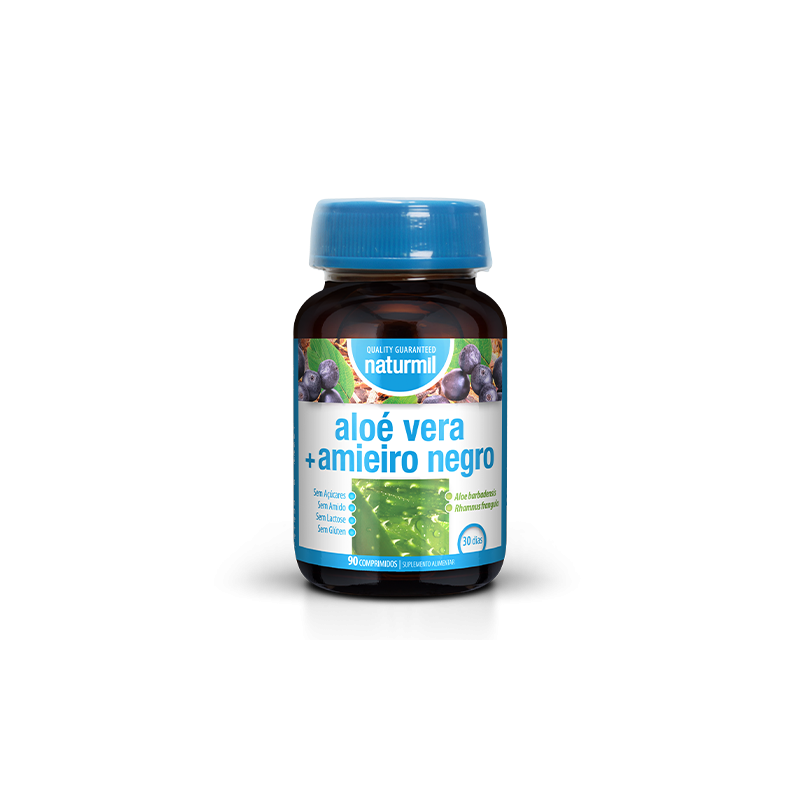 NATURMIL ALOÉ VERA + AMIEIRO NEGRO 90 COMPRIMIDOS