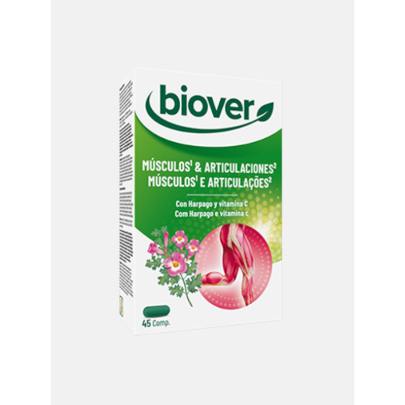 BIOVER MÚSCULOS E ARTICULAÇÕES 45 COMPRIMIDOS