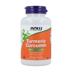 NOW TURMERIC CURCUMIN 60 CAPSULAS