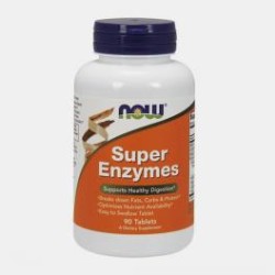 NOW SUPER ENZYMES 90 COMPRIMIDOS
