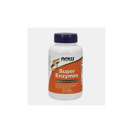 NOW SUPER ENZYMES 90 COMPRIMIDOS