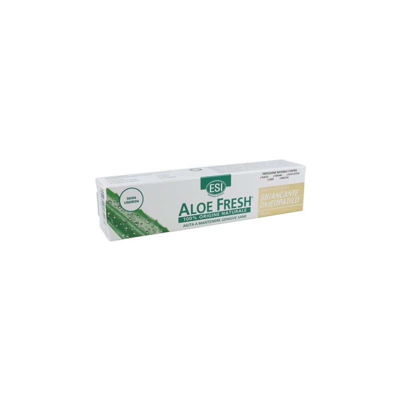 ESI ALOE FRESH PASTA BRANQUEADORA HOMEOPÁTICA 100ML ESI ALOE FRESH PASTA BRANQUEADORA HOMEOPÁTICA 100ML