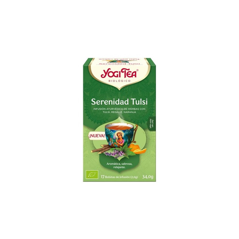 YOGI TEA BIO SERENIDADE TULSI 17 SAQ YOGI TEA BIO SERENIDADE TULSI 17 SAQ