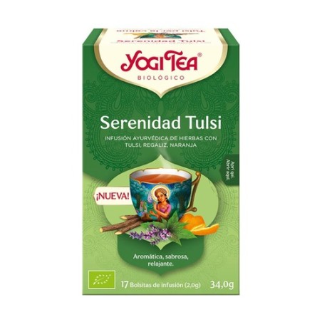 YOGI TEA BIO SERENIDADE TULSI 17 SAQ