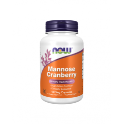 NOW  MANNOSE CRANBERRY 90 CÁPSULAS