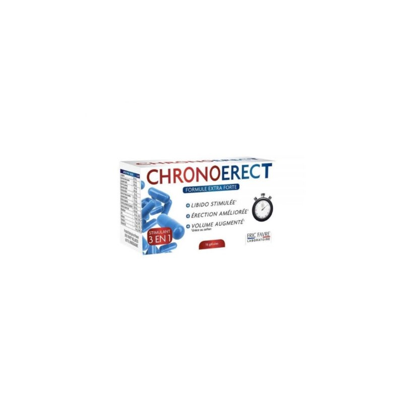 CHRONO ERECT+ EXTRA FORTE 3 EM 1 4 CÁPSULAS