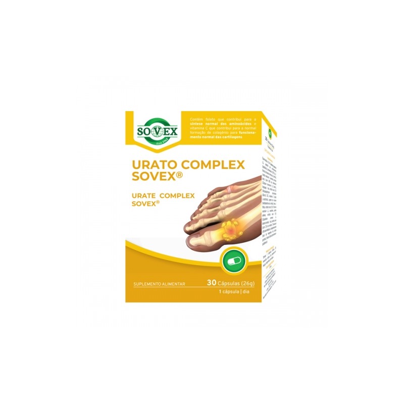 SOVEX URATO COMPLEX 30 CÁPSULAS