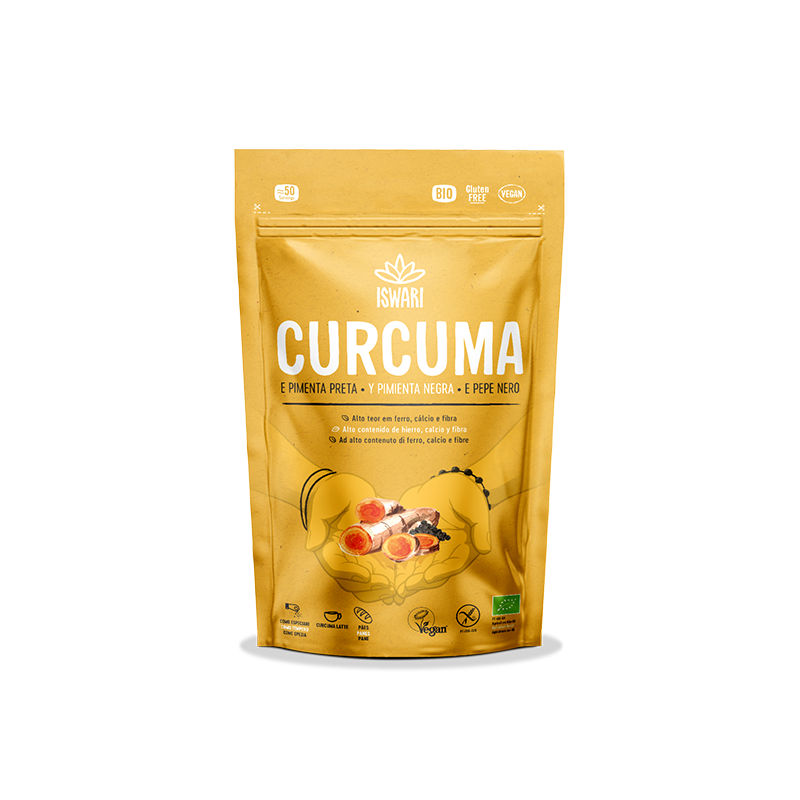 ISWARI CURCUMA & PIMENTA PRETA 150GR