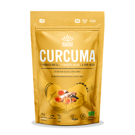 ISWARI CURCUMA & PIMENTA PRETA 150GR