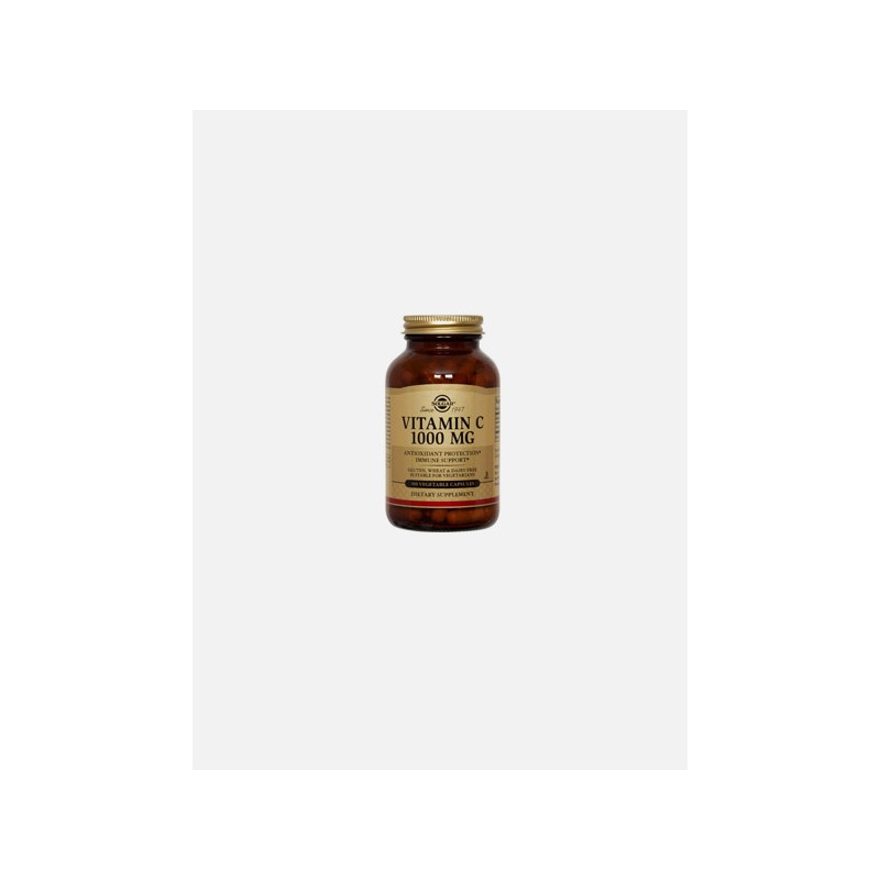 SOLGAR VITAMINA C 1000mg C/ ROSA MOSQUETA – 100 comprimidos