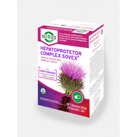 SOVEX - HEPATOPROTETOR COMPLEX 60 CÁPSULAS