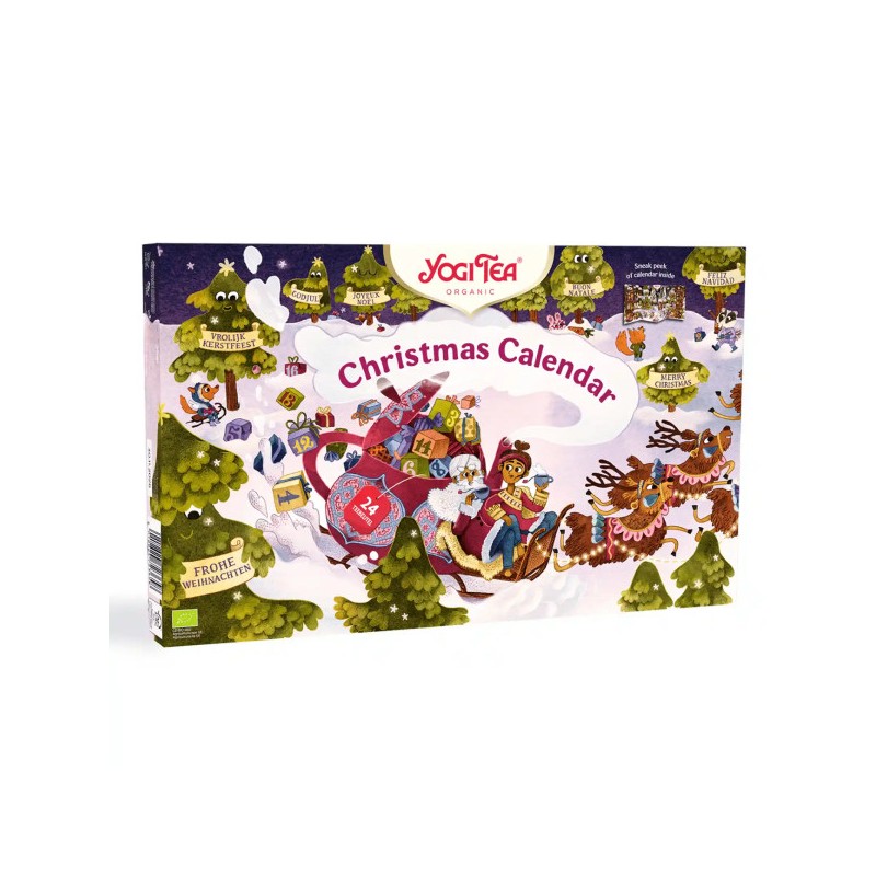 YOGI TEA BIO CALENDÁRIO DO ADVENTO NATAL 2024 x 24 SAQUETAS YOGI TEA BIO CALENDÁRIO DO ADVENTO NATAL 2024 x 24 SAQUETAS