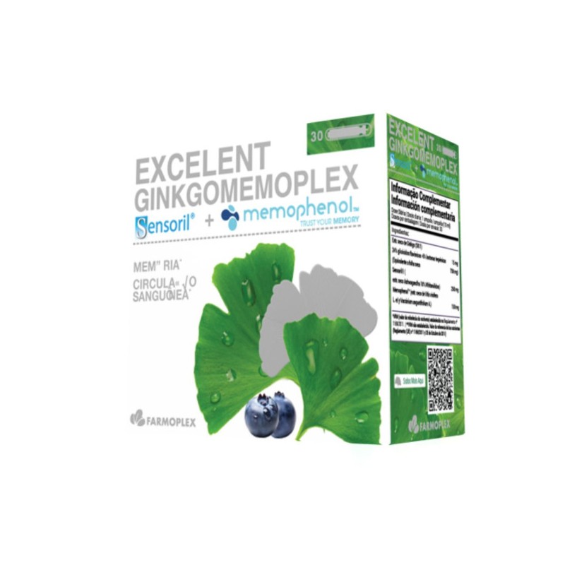EXCELENT GINKGOMEMOPLEX 30 AMPOLAS EXCELENT GINKGOMEMOPLEX 30 AMPOLAS