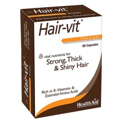 HEALTH AID HAIR-VIT 90 CÁPSULAS
