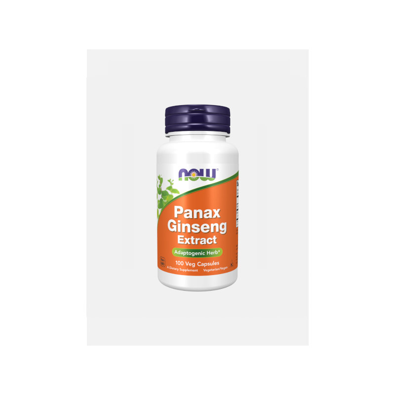 NOW PANAX GINGENG 500mg – 100 CÁPSULAS