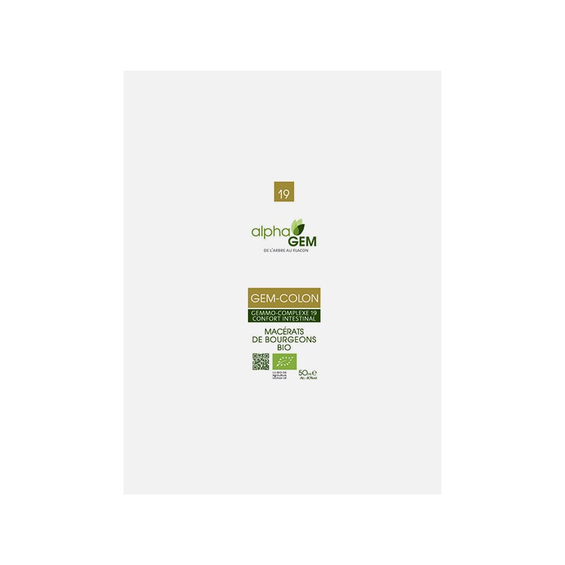 ALPHA GEM-COLON COMPLEX 19 - 15ml ALPHA GEM-COLON COMPLEX 19 - 15ml