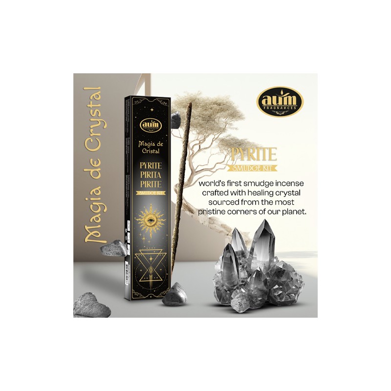 AUM INCENSO CRISTAL PIRITE AUM INCENSO CRISTAL PIRITE