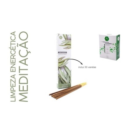 INCENSO AROMARTE SÁLVIA BRANCA 50gr