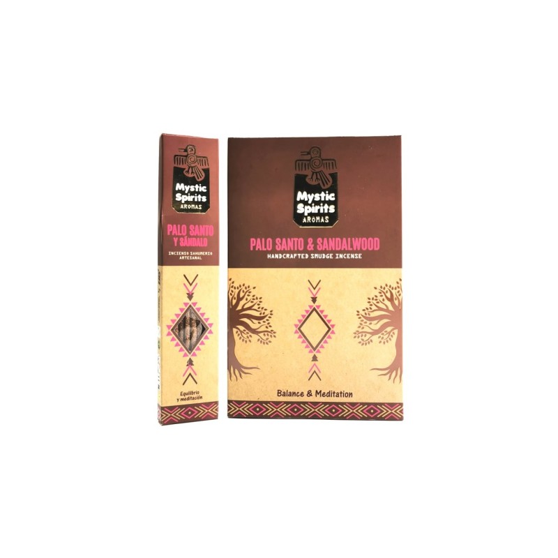 INCENSO MYSTIC SPIRITS PAU SANTO & SANDALO INCENSO MYSTIC SPIRITS PAU SANTO & SANDALO