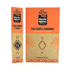 INCENSO MYSTIC SPIRITS PAU SANTO E CANELA