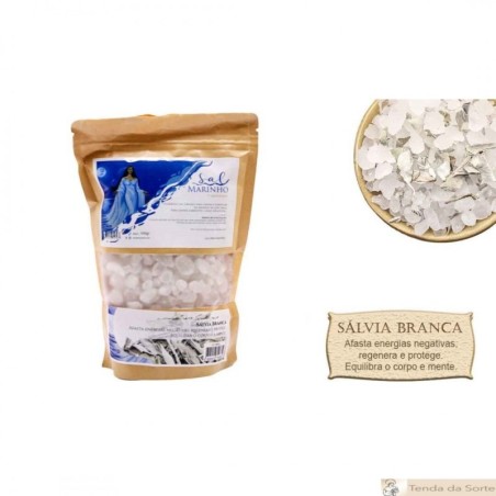 BANHO DE SAL GROSSO COM SÁLVIA BRANCA