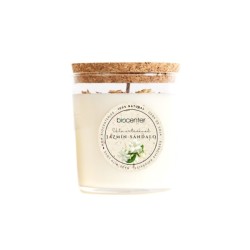 VELA ARTESANAL 100% NATURAL JASMIN e SÁNDALO 250gr