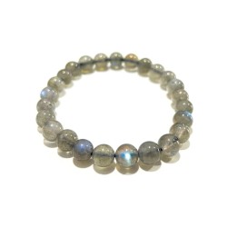 PULSEIRA DE LABRADORITE – ESFERAS 8 mm