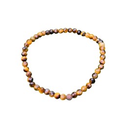 PULSEIRA FACETADA OLHO DE TIGRE