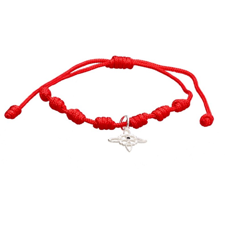 PULSEIRA VERMELHA 7 NÓS C/NÓ DE BRUXA PULSEIRA VERMELHA 7 NÓS C/NÓ DE BRUXA