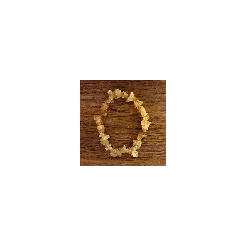 PULSEIRA QUARTZO AMARELO - PEDRAS IRREGULARES PULSEIRA QUARTZO AMARELO - PEDRAS IRREGULARES