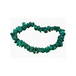 PULSEIRA QUARTZO VERDE- PEDRAS IRREGULARES