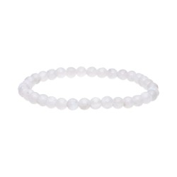 PULSEIRA SELENITE CONTAS DE 6mm