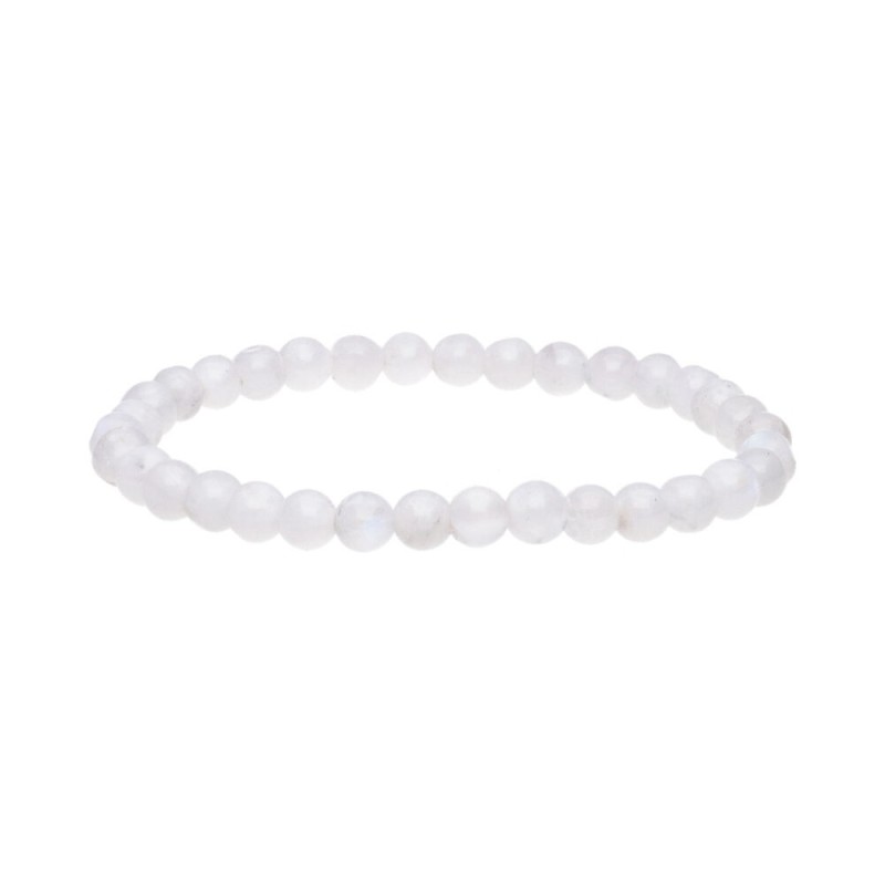 PULSEIRA SELENITE CONTAS DE 6mm PULSEIRA SELENITE CONTAS DE 6mm